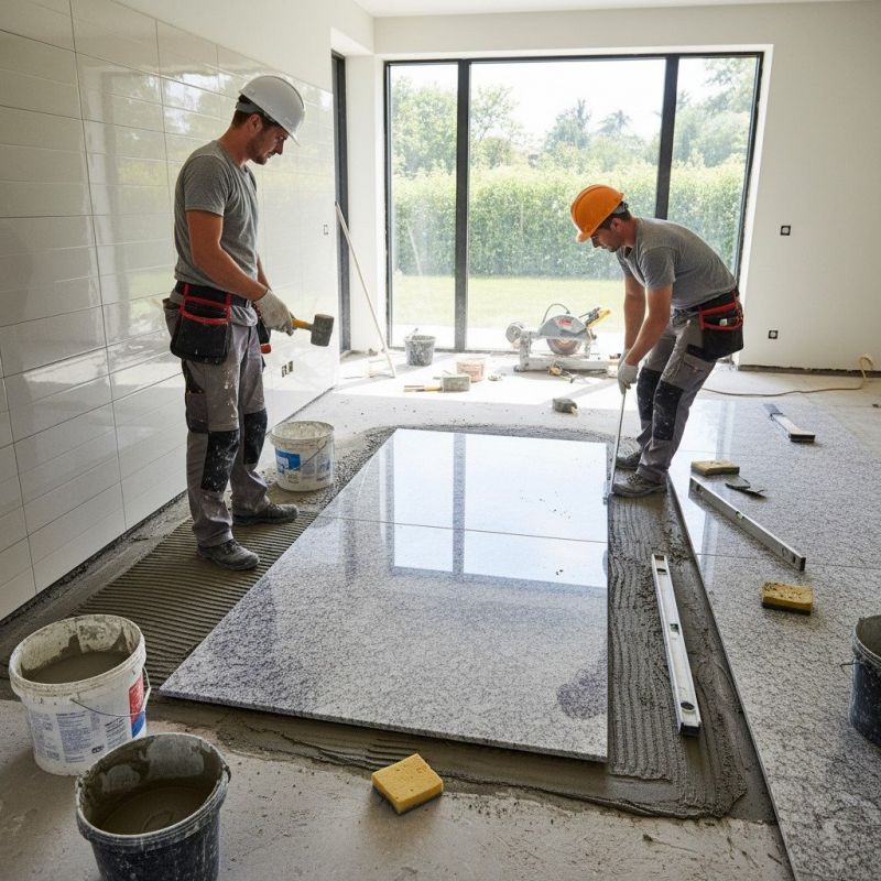 Terrazzo Tile Installation in Kansas City, KS