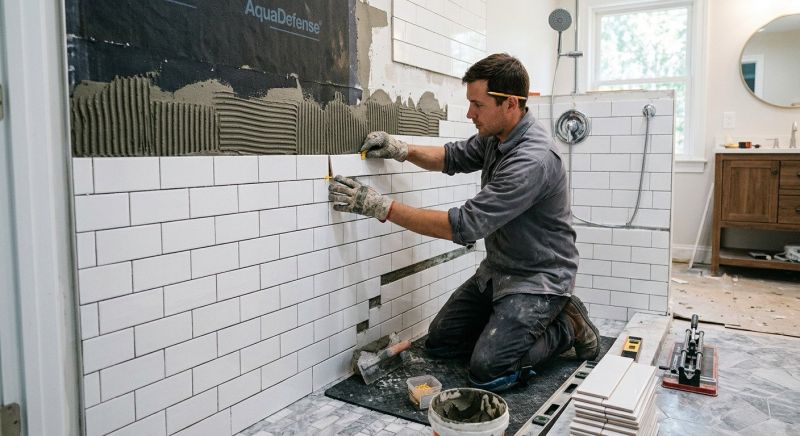 Tile Shower Installation in Denver, CO